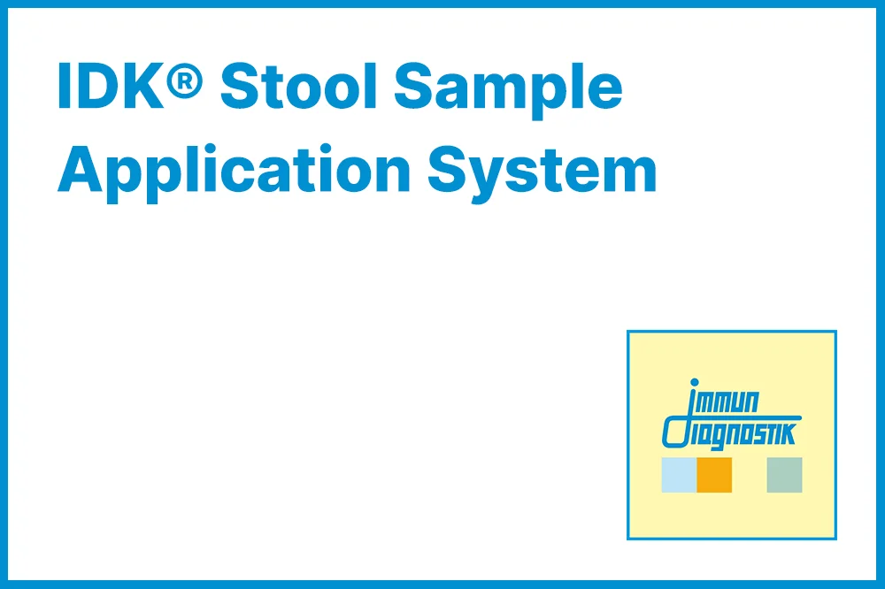 IDK® Stool Sample Application System BIOHIT HealthCare Ltd